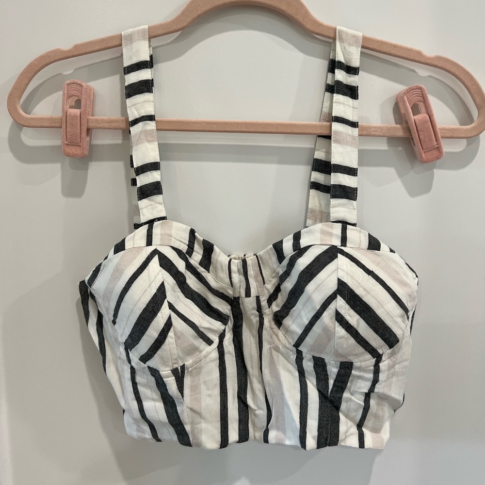 NWT American Eagle linen bra top